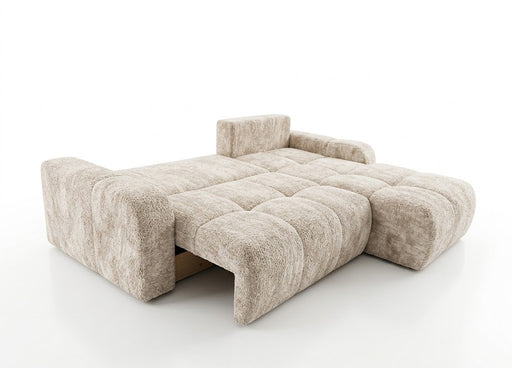 Coltar Extensibil Dreapta Kyoto, Lada Depozitare, 5 Locuri, ONYX 3 LINEN, 246 Cm