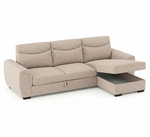 Coltar Extensibil Cu Insula Amalfi, Interschimbabil Stanga/Dreapta, Crown 02, 236 Cm