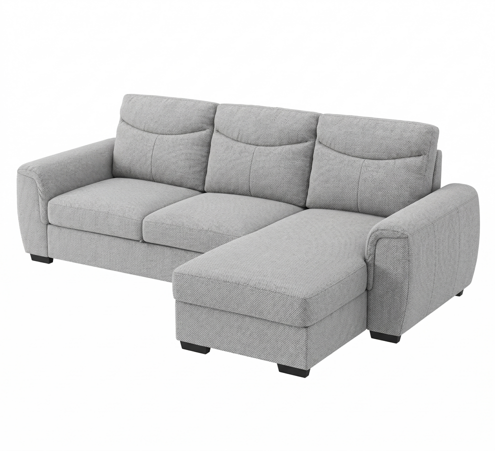 Coltar Extensibil Cu Insula Amalfi, Interschimbabil Stanga/Dreapta, Crown 17, 236 Cm