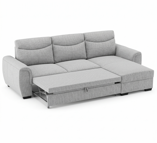 Coltar Extensibil Cu Insula Amalfi, Interschimbabil Stanga/Dreapta, Crown 17, 236 Cm