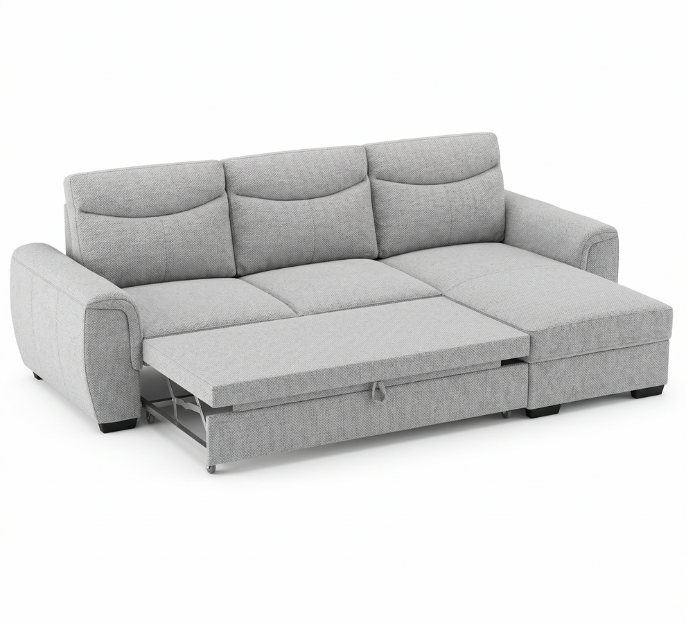 Coltar Extensibil Cu Insula Amalfi, Interschimbabil Stanga/Dreapta, Crown 17, 236 Cm