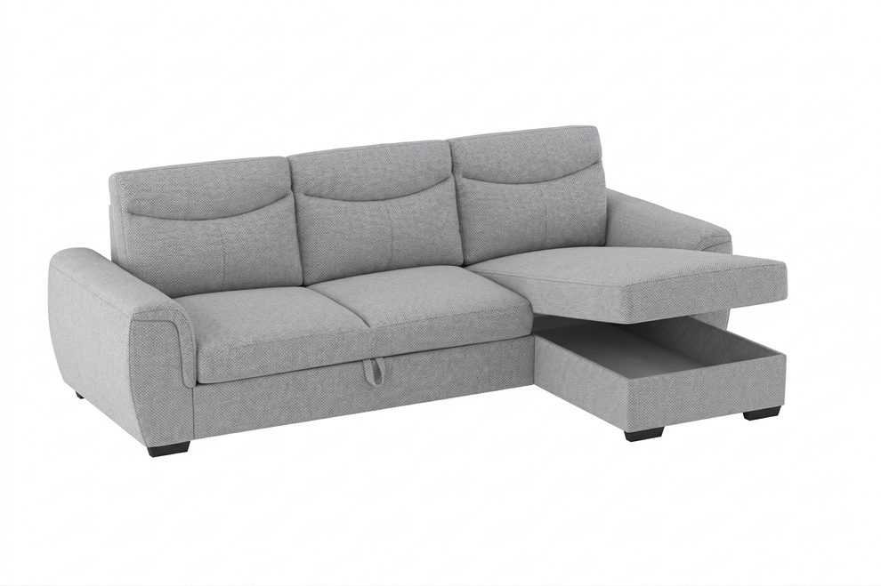Coltar Extensibil Cu Insula Amalfi, Interschimbabil Stanga/Dreapta, Crown 17, 236 Cm