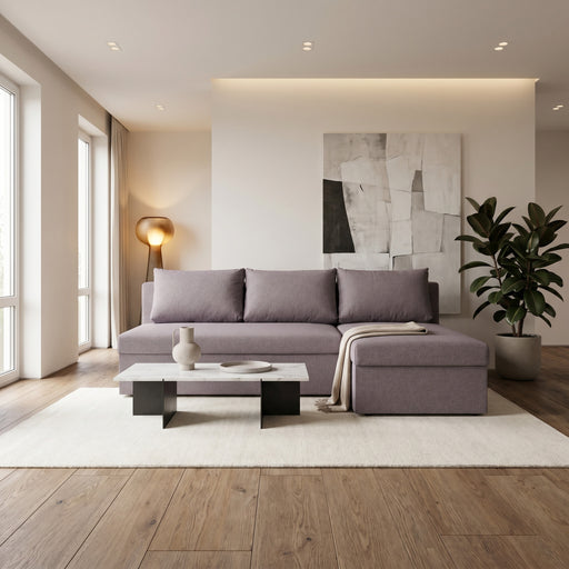 Coltar Extensibil Cu Lada, Blue Interschimbabil Stanga/Dreapta, Icon 90, 220 x 80 x 155 Cm