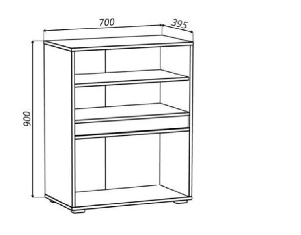 Comoda Leonard 4 Usi, Casmere Si Stejar Artizan, 90 Cm