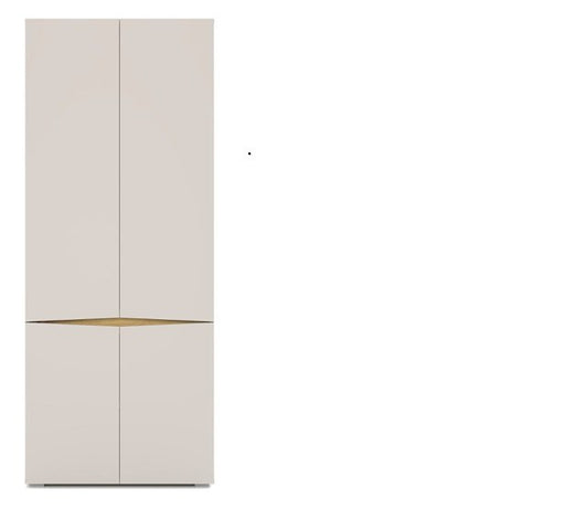 Etajera Inchisa Leonard  4 Usi, Casmere Si Stejar Artizan, 70 Cm