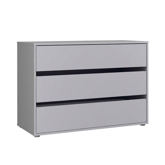 Comoda Interior Dulap Juwel, Gri, 98.7 Cm