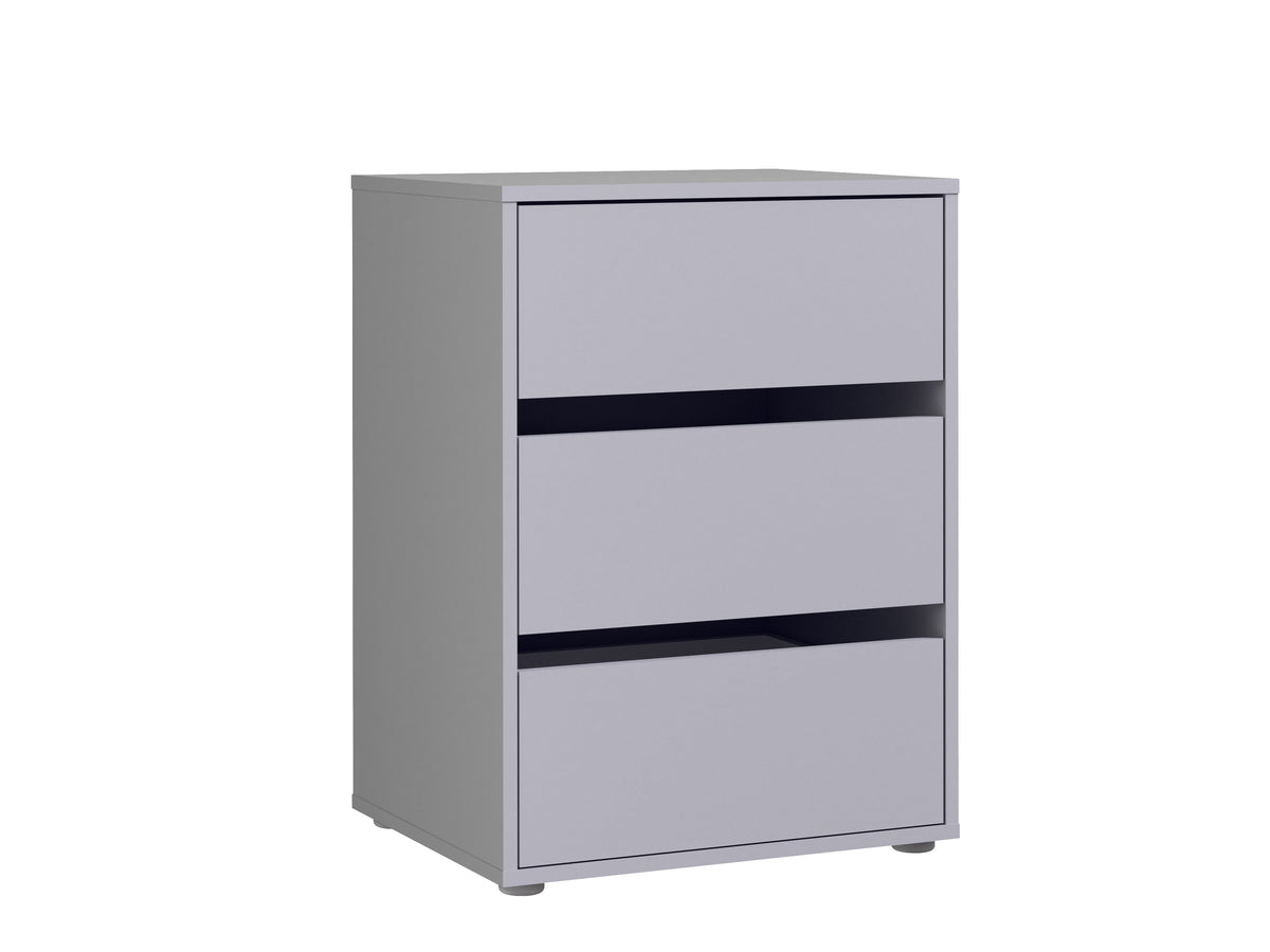 Comoda Interior Dulap Juwel, Gri, 50.8 Cm