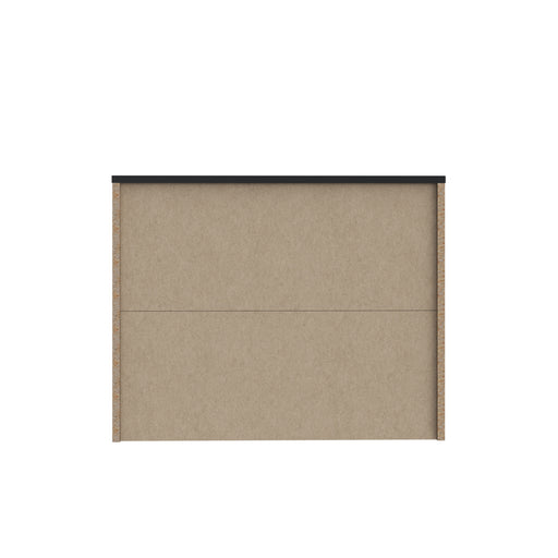 Comoda  Joben 3 Sertare, Black Si Alpine picea, 99.8 Cm