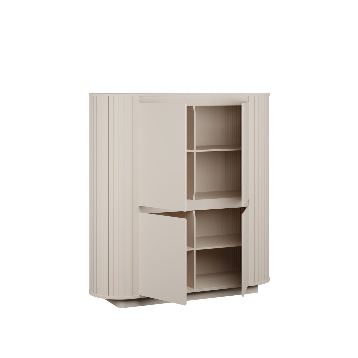 Comoda 4 Usi Chorus, Sand, 162 Cm