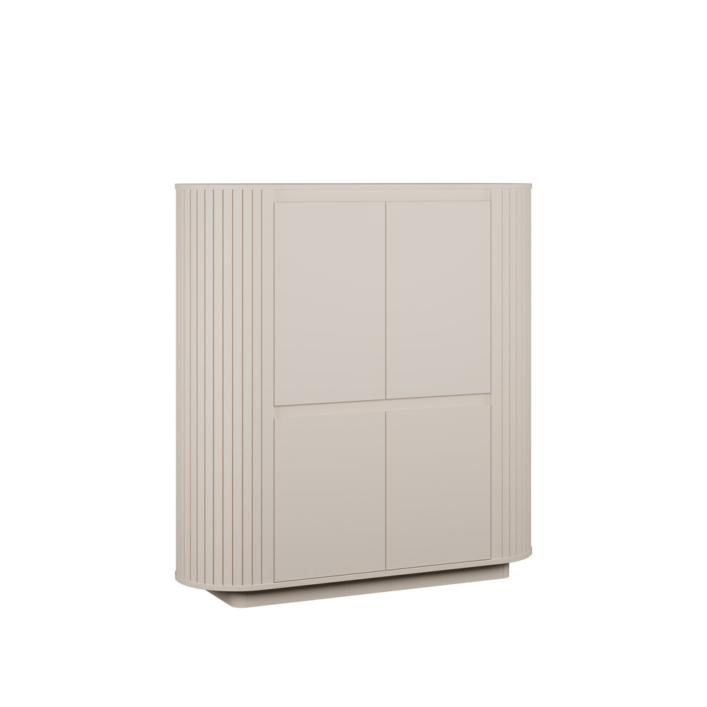 Comoda 4 Usi Chorus, Sand, 162 Cm