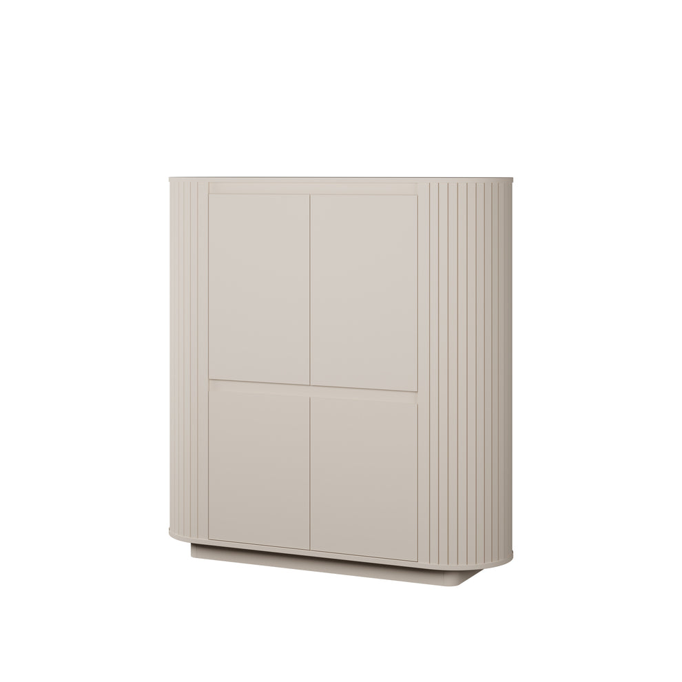 Comoda 4 Usi Chorus, Sand, 162 Cm