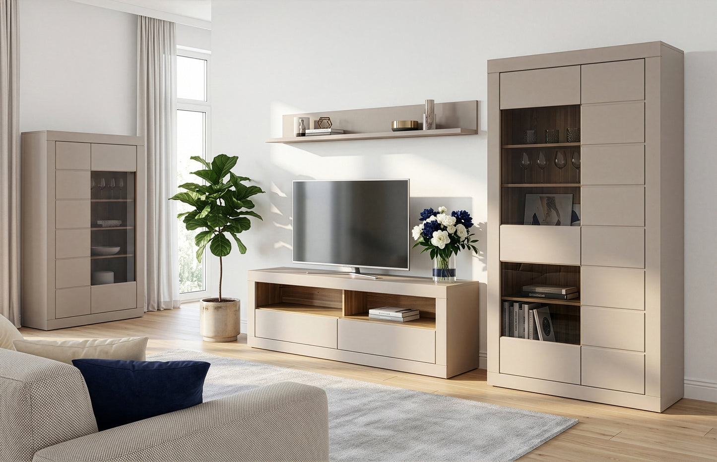 Polita Loftking, Taupe , 180 Cm