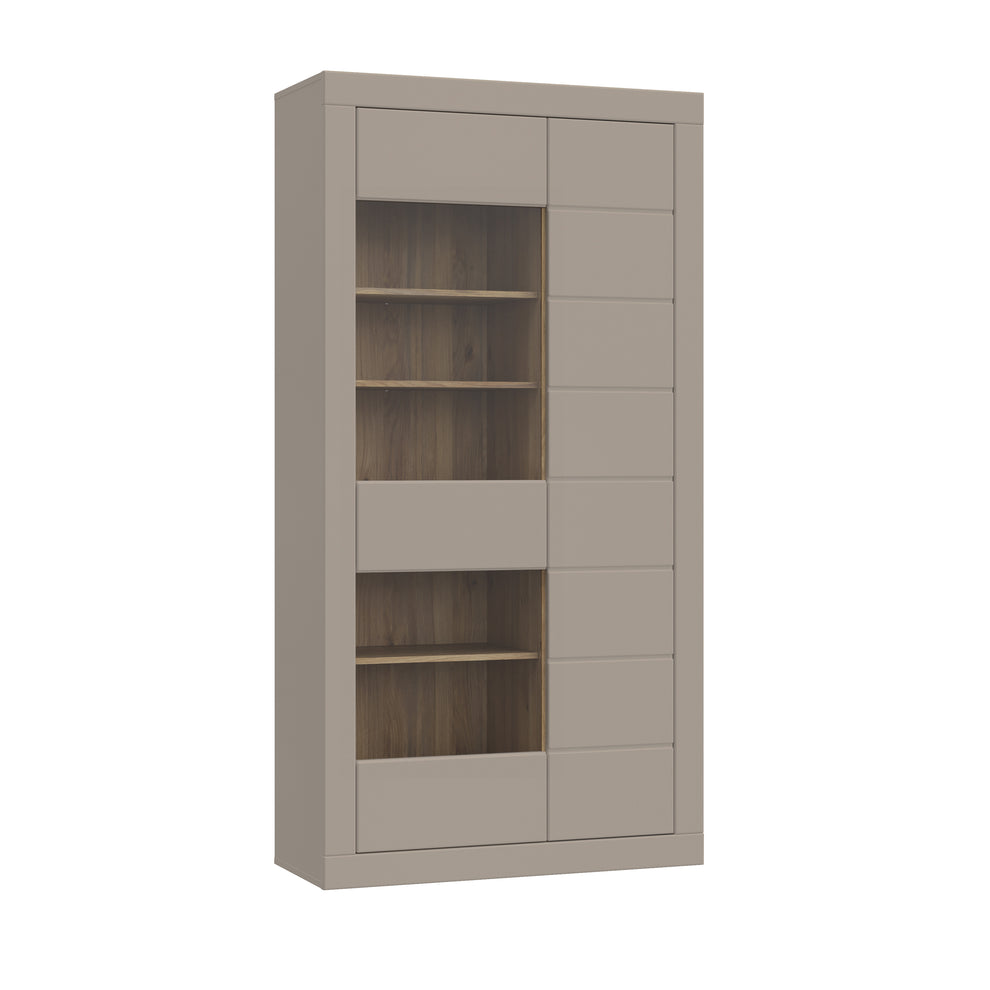 Etajera Loftking, Mauvella oak Si Taupe, 101 Cm
