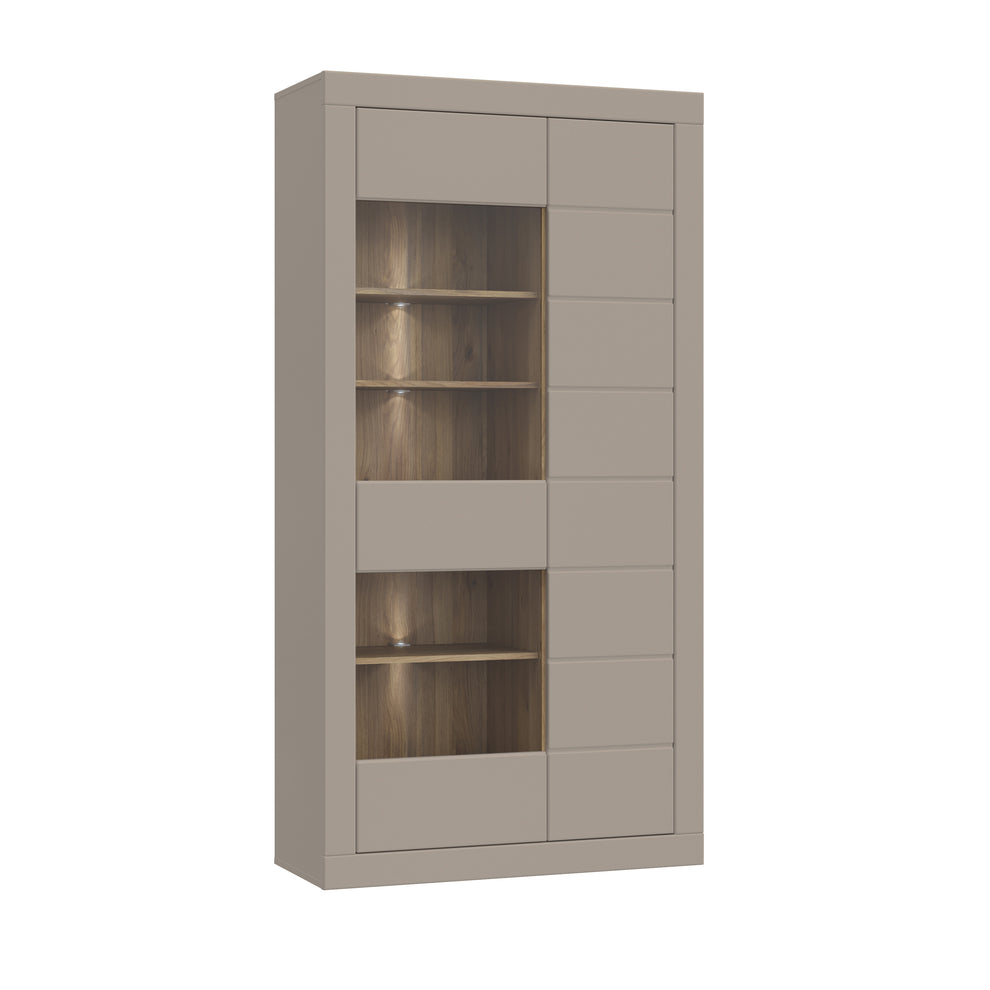 Etajera Loftking, Mauvella oak Si Taupe, 101 Cm