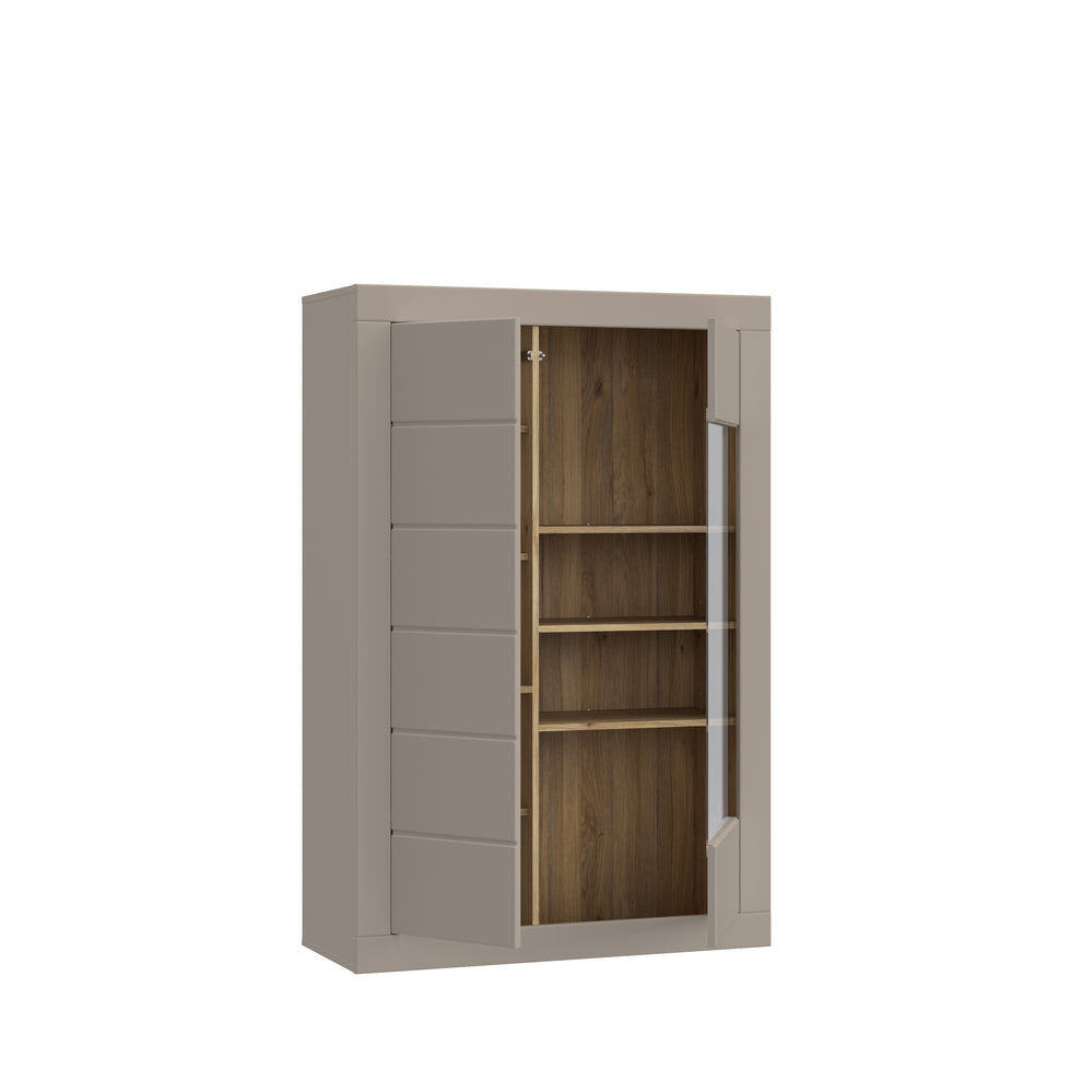 Comoda 2 Usi Loftking , Mauvella oak Si Taupe, 101 Cm