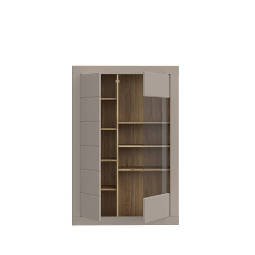 Comoda 2 Usi Loftking , Mauvella oak Si Taupe, 101 Cm