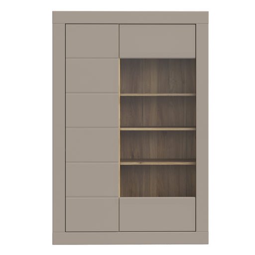 Comoda 2 Usi Loftking , Mauvella oak Si Taupe, 101 Cm