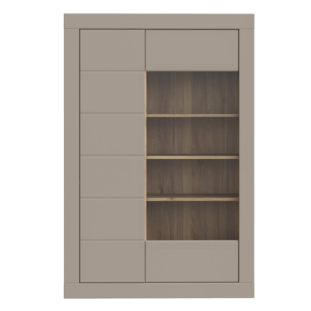 Comoda 2 Usi Loftking , Mauvella oak Si Taupe, 101 Cm