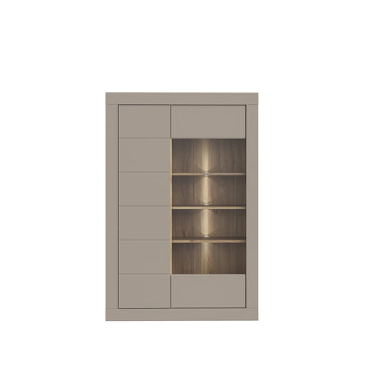 Comoda 2 Usi Loftking , Mauvella oak Si Taupe, 101 Cm
