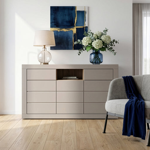 Bufet Loftking, Mauvella oak Si Taupe, 170.7 Cm