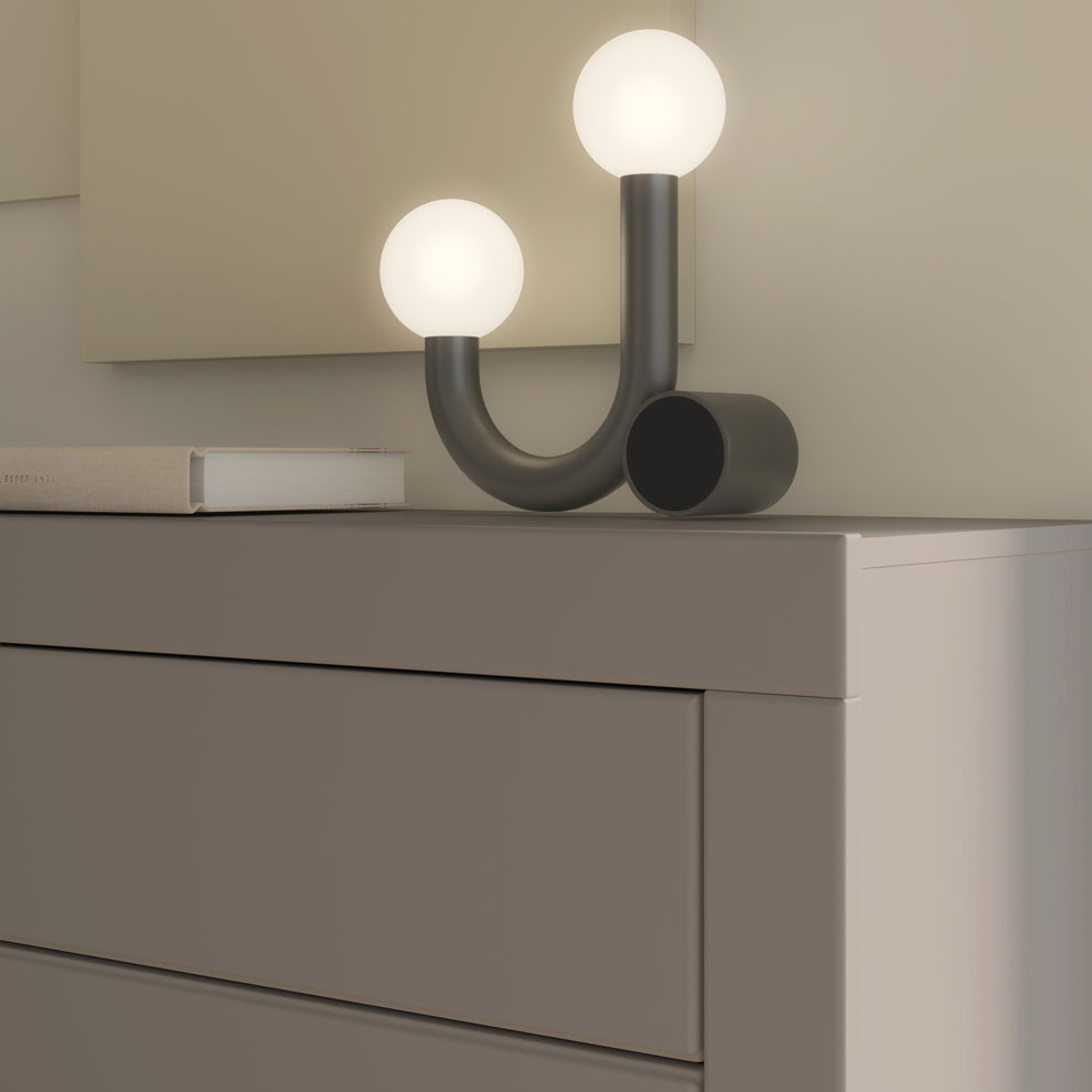 Bufet Loftking, Mauvella oak Si Taupe, 170.7 Cm