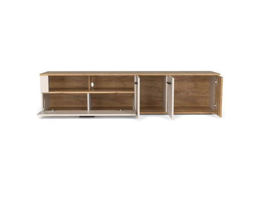 Comoda Tv Frizzante, Cashmir Si Stejar Evoc, 180.6 Cm
