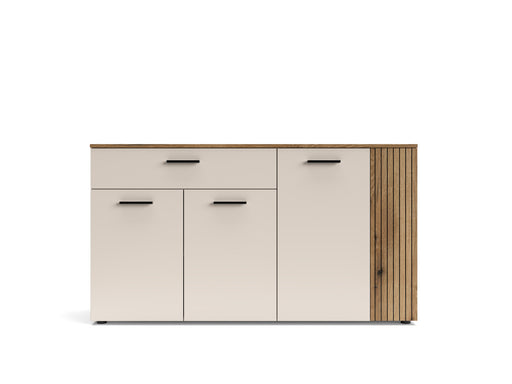 Comoda 4 Usi Si 1 Sertar Frizzante, Cashmir Si Stejar Evoc, 150 Cm
