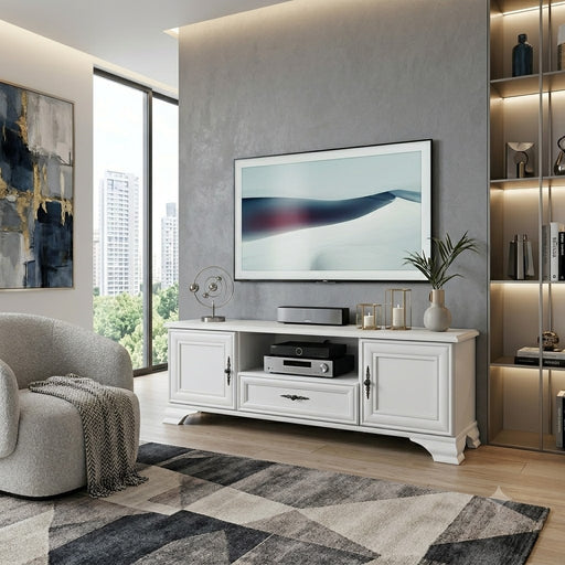 Comoda Tv 2 Usi si 1 Sertar Kenza 144 Cm