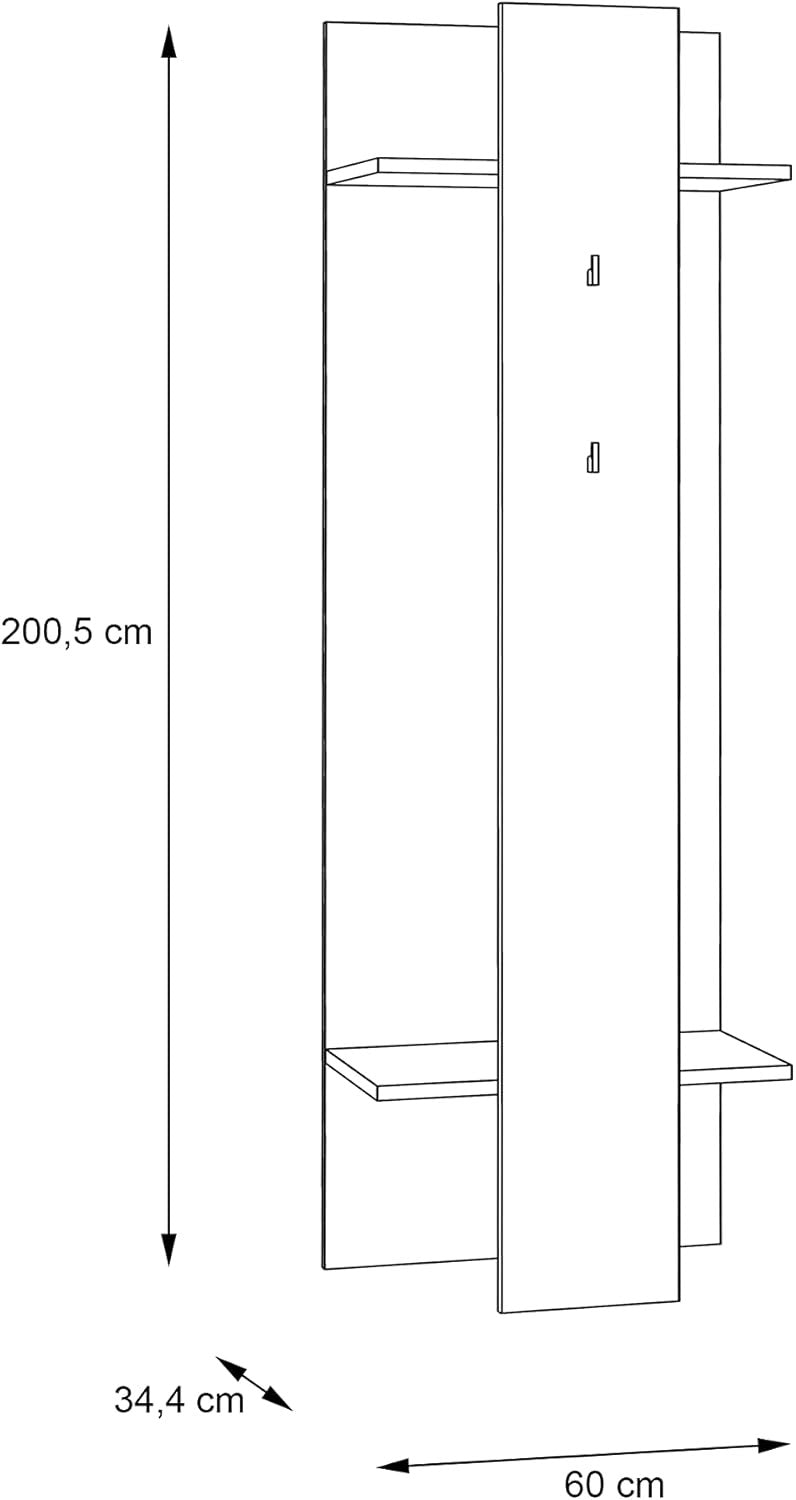 Dulap 2 Usi Nest, 68.7 Cm