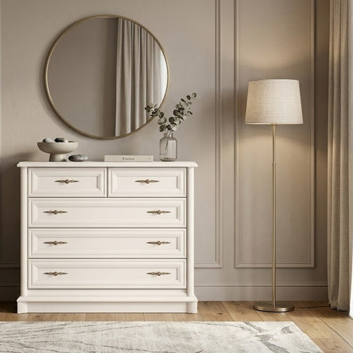 Comoda 5 Sertare Solfegio Kashmir, 101 Cm