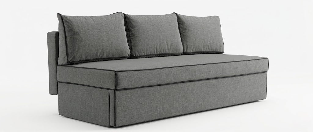 Canapea Extensibila New Modulo, 3 Locuri, Lada Depozitare, Riviera 91/96, 194 Cm