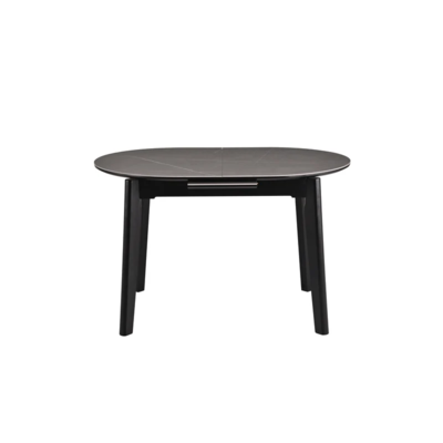Masa Ovala Extensibila  Artes Gri Mat, 120-150 x 85 Cm