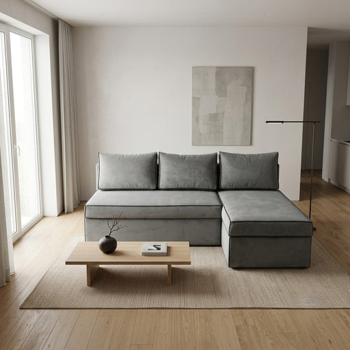 Coltar Extensibil Cu Lada New Modulo, Interschimbabil Stanga/Dreapta, RIVIERA 91/96, 220 x 80 x 155 Cm