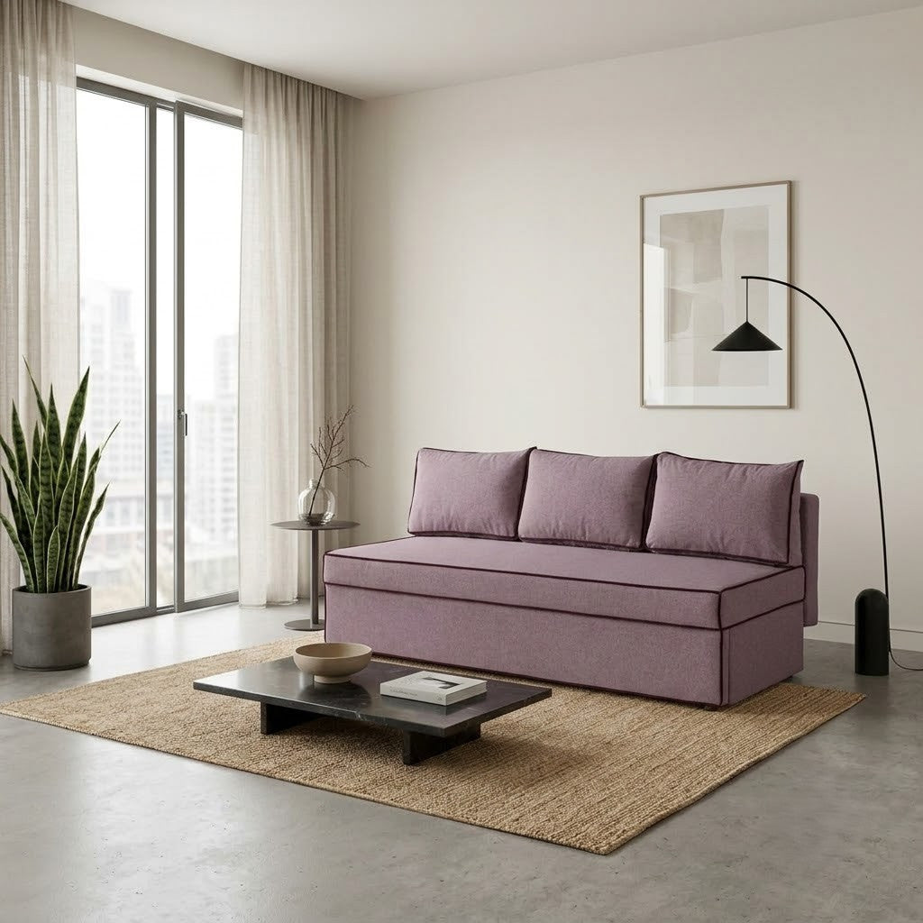 Canapea Extensibila New Modulo, 3 Locuri, Lada Depozitare, Riviera 62/65, 194 Cm