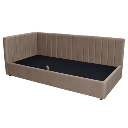 Pat Perete Extensibil Olivier Dimeniune Saltea 90 x 200 Cm, Gri