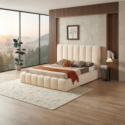 pat-tapitat-corallo-somiera-rabatabila crem 160 x 200 cm #variant:crem #variant:160-x-200-cm