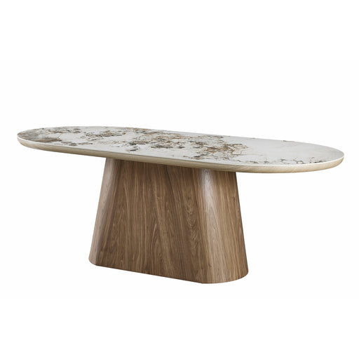 Masa Ovala Goran Stejar Si Beige Pandora 200 x 100 x 75 Cm