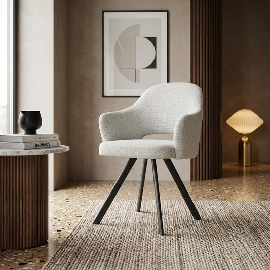 Scaun Pure Gri Si Negru 57.5 Cm