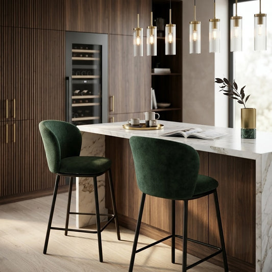 Scaun Bar Bruno Verde 46 Cm