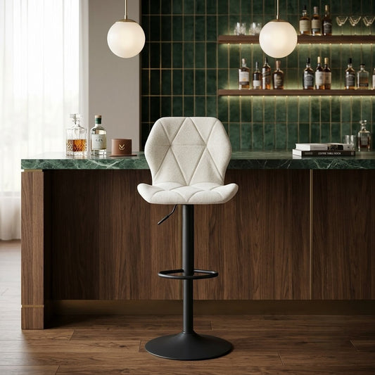 Scaun Bar Zepelin Crem 42 Cm