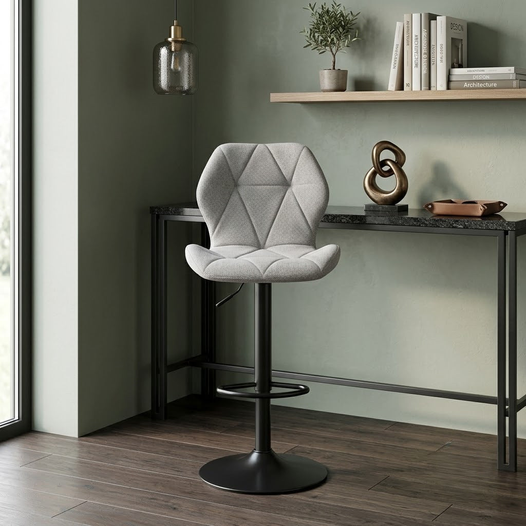 Scaun Bar Zepelin Gri 42 Cm