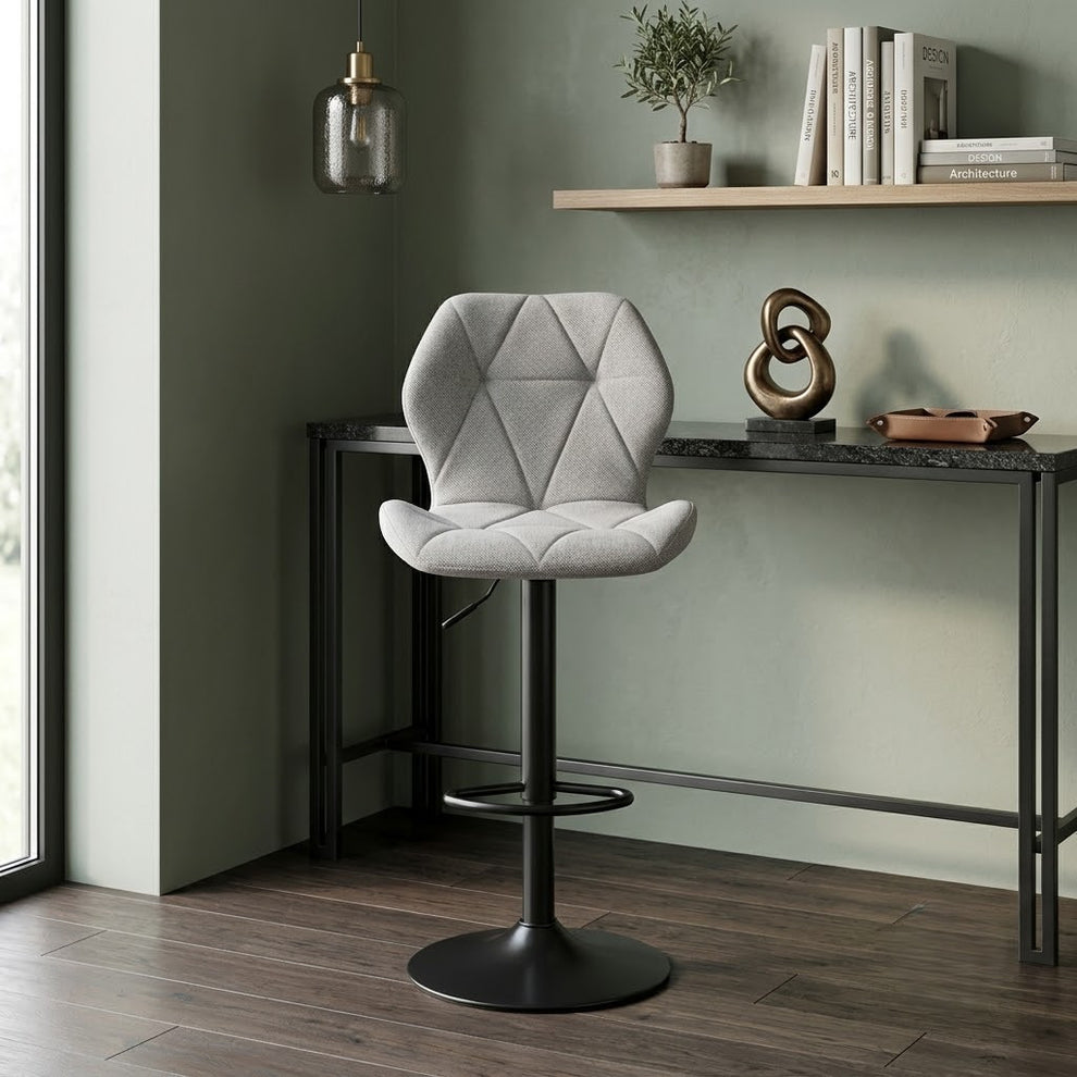 Scaun Bar Zepelin Gri 42 Cm