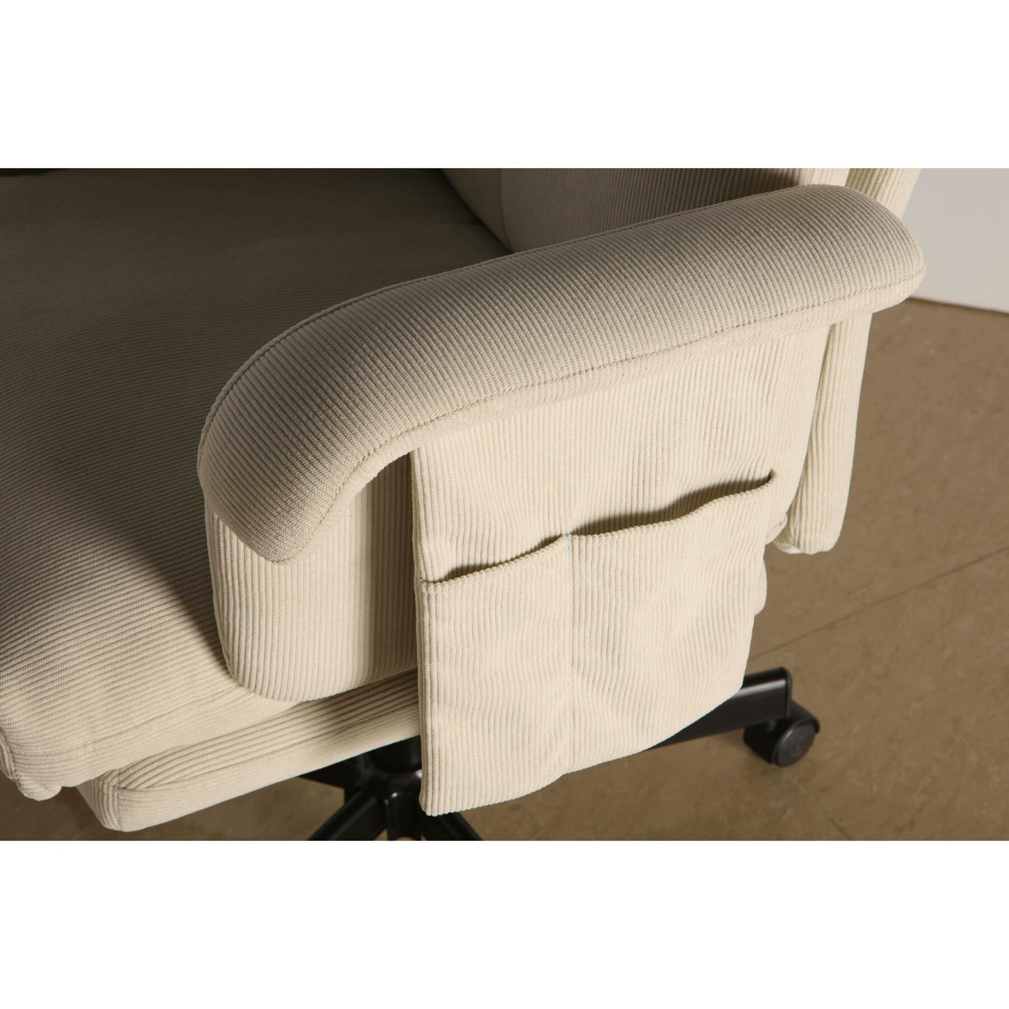 Scaun Birou Sevelin Crem 74 Cm