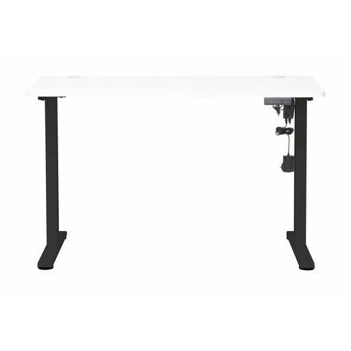 Birou Reglabil Inaltime Jake Alb Si Negru, 120 x 60 x74.0-119