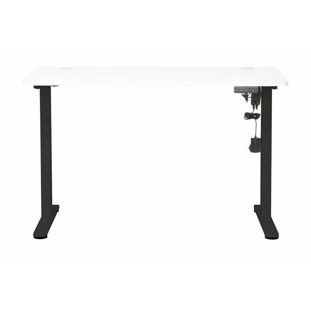 Birou Reglabil Inaltime Jake Alb Si Negru, 120 x 60 x74.0-119
