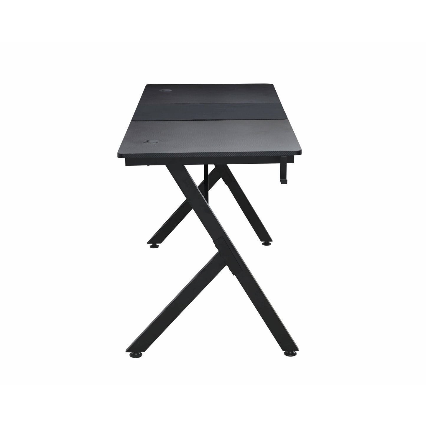 Birou Gaming Lord Negru 160 x 60 x 76 Cm