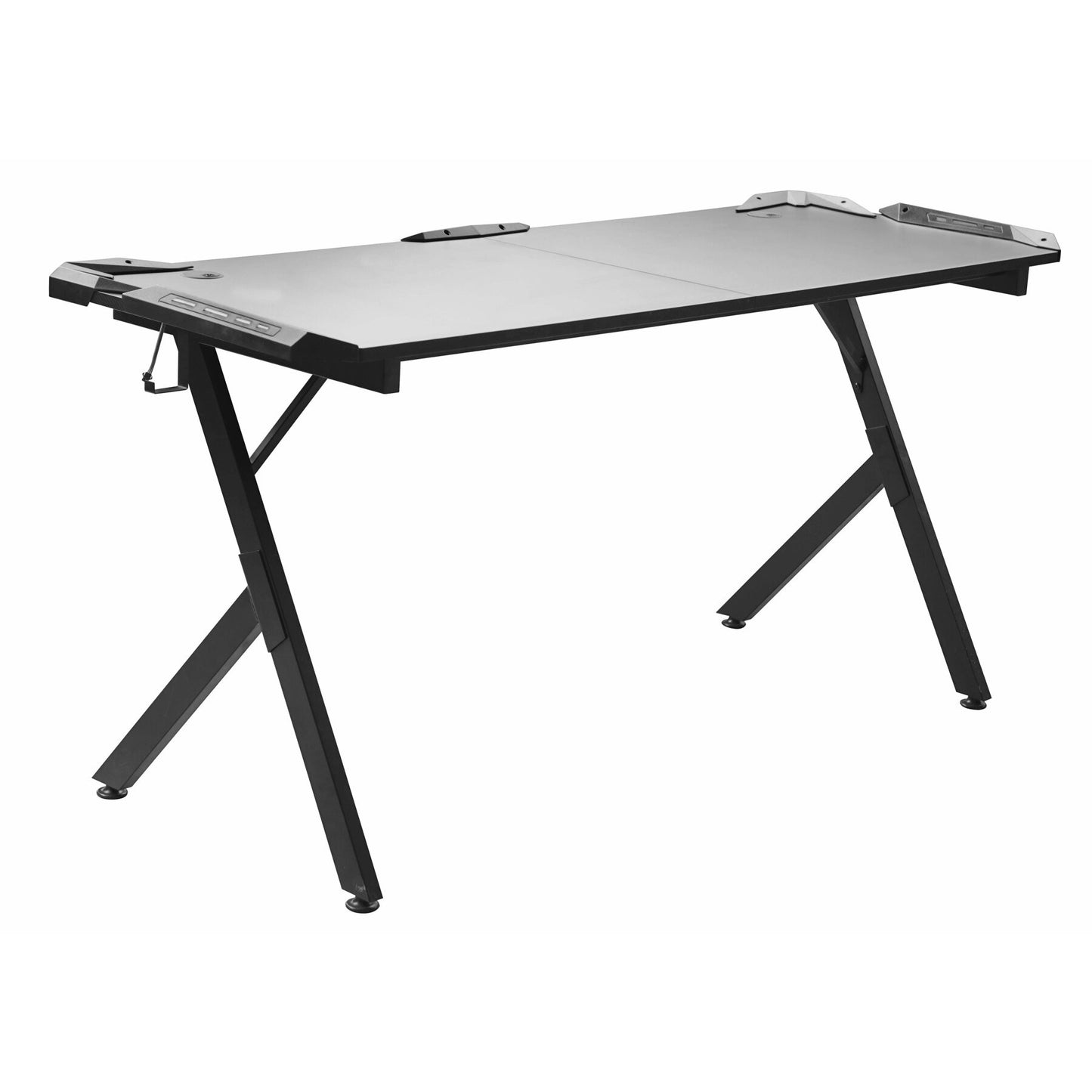Birou Gaming Lord Negru 160 x 60 x 76 Cm
