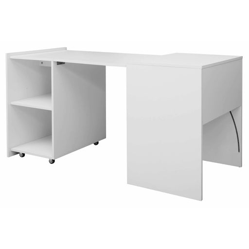 Birou Newsmart Alb 140 x 60 x 76  Cm