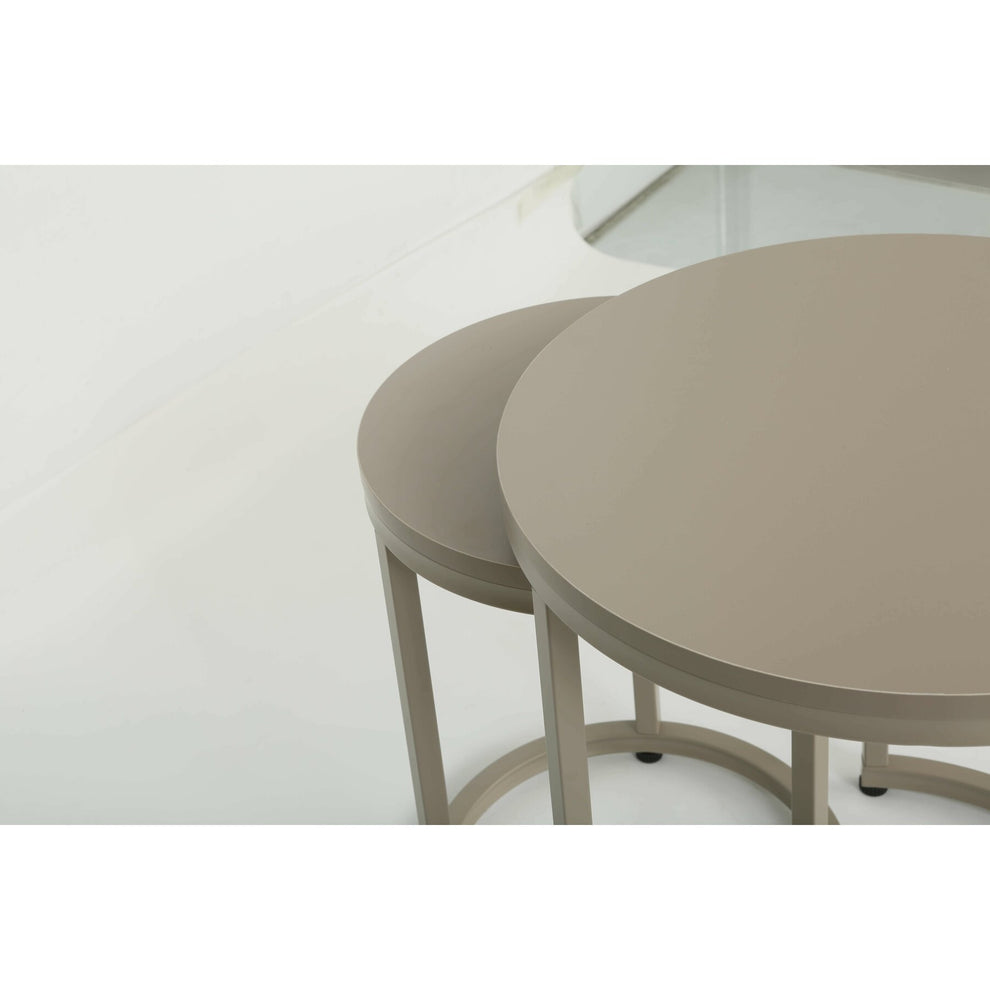 Set 2 Mese Cafea Aniston Taupe