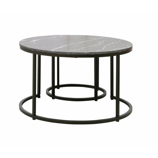 Set 2 Mase Cafea Honore Marmura Negru